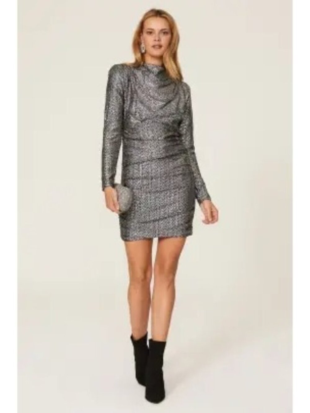 R-11. Alexia Admor Rainbow Sequin Dress